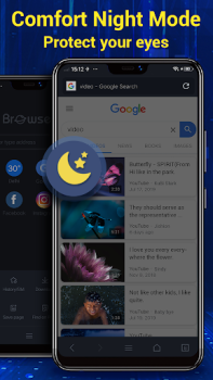 Download Browser for Android Komunikasi untuk Android tangkapan layar 7