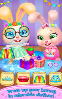 Download Baby Bunny - My Talking Pet Permainan kasual untuk Android tangkapan layar 2
