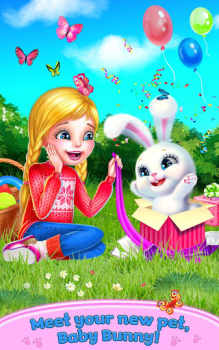 Download Baby Bunny - My Talking Pet Permainan kasual untuk Android tangkapan layar 4