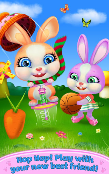Download Baby Bunny - My Talking Pet Permainan kasual untuk Android tangkapan layar 5