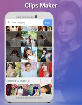 Download Clips Maker Pemutar & Editor Video untuk Android tangkapan layar 3