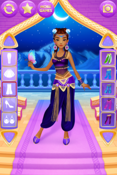 Download Arabian Princess Dress Up Game Permainan kasual untuk Android tangkapan layar 3