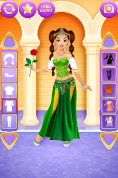 Download Arabian Princess Dress Up Game Permainan kasual untuk Android tangkapan layar 4