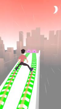 Download Sky Roller: Rainbow Skating Arkade untuk Android tangkapan layar 4