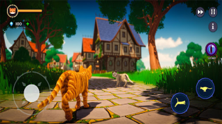 Download Little Cat Kitty Big City 3D Game peran untuk Android tangkapan layar 2