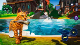 Download Little Cat Kitty Big City 3D Game peran untuk Android tangkapan layar 5