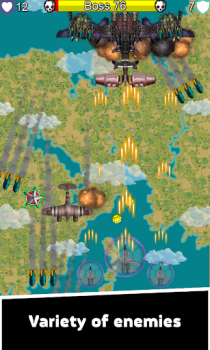 Download Aircraft Wargame 1 Game aksi untuk Android tangkapan layar 4