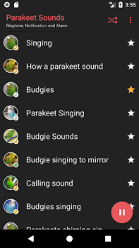 Download Parakeet Sounds Hiburan untuk Android tangkapan layar 2
