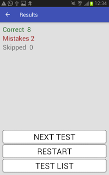 Download 5555 English Grammar Tests Pendidikan untuk Android tangkapan layar 5