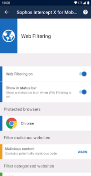 Download Sophos Intercept X for Mobile Alat untuk Android tangkapan layar 4