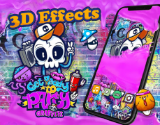 Download Dark Wednesday Theme Launcher Personalisasi untuk Android tangkapan layar 2