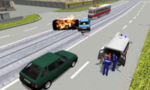 Download Ambulance Simulator 3D Simulator untuk Android tangkapan layar 2