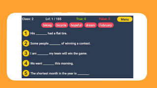 Download English Word Fill Pendidikan untuk Android tangkapan layar 3