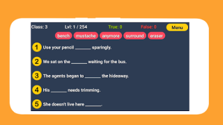 Download English Word Fill Pendidikan untuk Android tangkapan layar 4