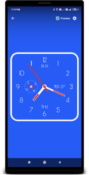 Download Clock Live Wallpaper Alat untuk Android tangkapan layar 4