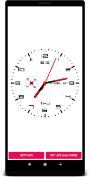 Download Clock Live Wallpaper Alat untuk Android tangkapan layar 7