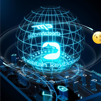 Download 3D Next Tech клавиатура Personalisasi untuk Android tangkapan layar 2