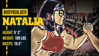 Download Armwrestling With Muscle Girls Game olahraga untuk Android tangkapan layar 5
