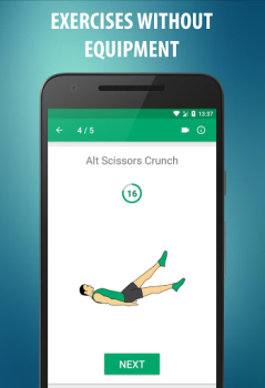 Download Abs workout: 21 Day Challenge Kesehatan & Kebugaran untuk Android tangkapan layar 2