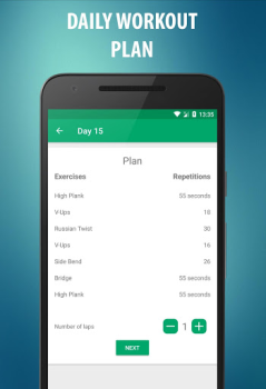 Download Abs workout: 21 Day Challenge Kesehatan & Kebugaran untuk Android tangkapan layar 3