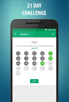 Download Abs workout: 21 Day Challenge Kesehatan & Kebugaran untuk Android tangkapan layar 4