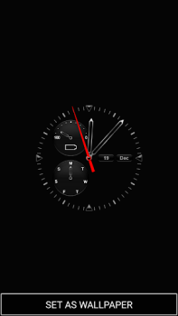 Download Cool Clock Live Wallpaper Personalisasi untuk Android tangkapan layar 2