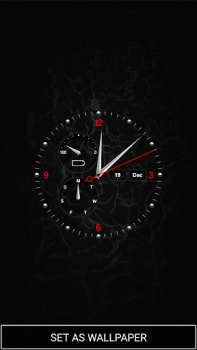 Download Cool Clock Live Wallpaper Personalisasi untuk Android tangkapan layar 3