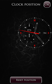 Download Cool Clock Live Wallpaper Personalisasi untuk Android tangkapan layar 6