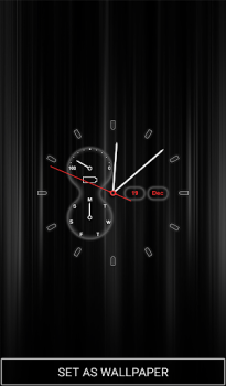 Download Cool Clock Live Wallpaper Personalisasi untuk Android tangkapan layar 7
