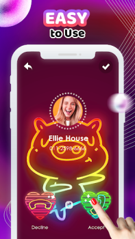 Download Call Screen Themes Color Phone Personalisasi untuk Android tangkapan layar 3