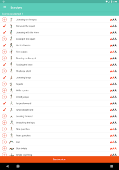 Download Aerobics workout at home Kesehatan & Kebugaran untuk Android tangkapan layar 7