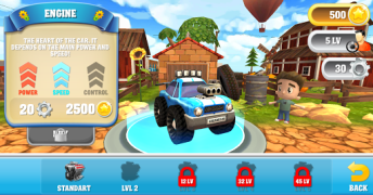 Download Cartoon Hot Racer 3D Ras untuk Android tangkapan layar 2