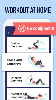 Download Abs Workout - Burn Belly Fat Kesehatan & Kebugaran untuk Android tangkapan layar 2