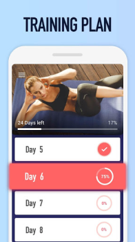 Download Abs Workout - Burn Belly Fat Kesehatan & Kebugaran untuk Android tangkapan layar 5