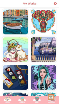 Download Color Master: Coloring Games Hiburan untuk Android tangkapan layar 5