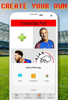 Download Football Logo Coloring By Number Teka-teki untuk Android tangkapan layar 7