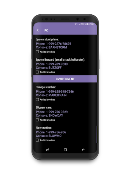 Download Cheats for GTA 5 on PS/XBOX/PC Hiburan untuk Android tangkapan layar 4