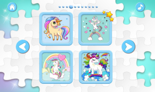 Download Unicorn Puzzles for Kids Teka-teki untuk Android tangkapan layar 2
