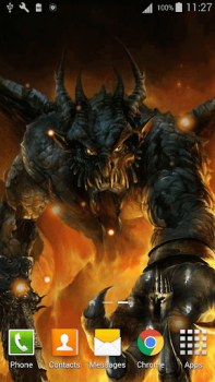 Download Demon Live Wallpaper Personalisasi untuk Android tangkapan layar 2