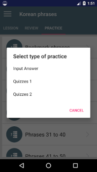 Download Common Korean phrases Pendidikan untuk Android tangkapan layar 6