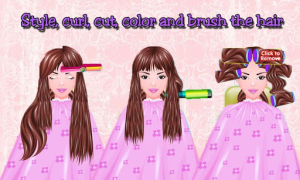 Download Free Girls Game Hair Salon Permainan kasual untuk Android tangkapan layar 3