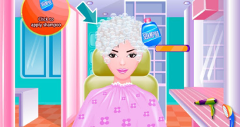 Download Free Girls Game Hair Salon Permainan kasual untuk Android tangkapan layar 5