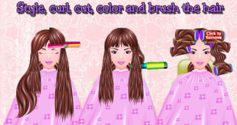 Download Free Girls Game Hair Salon Permainan kasual untuk Android tangkapan layar 7