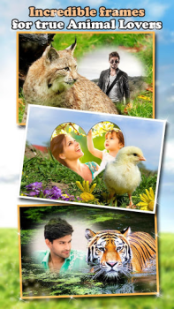 Download All Animals Photo Frames 🐅 Wildlife 🐈 Cute Pets Foto untuk Android tangkapan layar 2