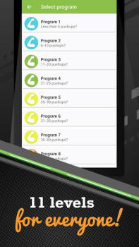 Download 100 Pushups workout BeStronger Kesehatan & Kebugaran untuk Android tangkapan layar 2
