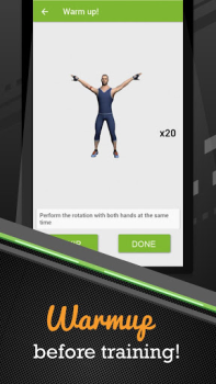 Download 100 Pushups workout BeStronger Kesehatan & Kebugaran untuk Android tangkapan layar 3