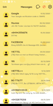 Download Messages - Texting OS 18 Komunikasi untuk Android tangkapan layar 4