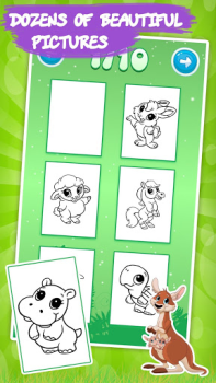 Download Animal Coloring Games for Kids Hiburan untuk Android tangkapan layar 2