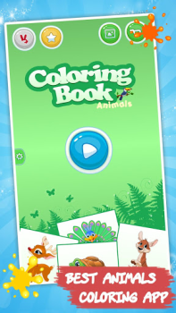 Download Animal Coloring Games for Kids Hiburan untuk Android tangkapan layar 4