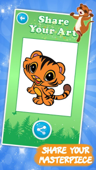 Download Animal Coloring Games for Kids Hiburan untuk Android tangkapan layar 5